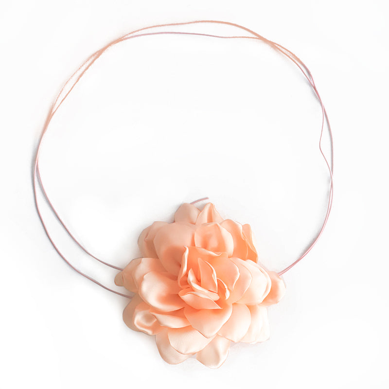 Elegant Flower Synthetic Fibre Patchwork Women's Choker