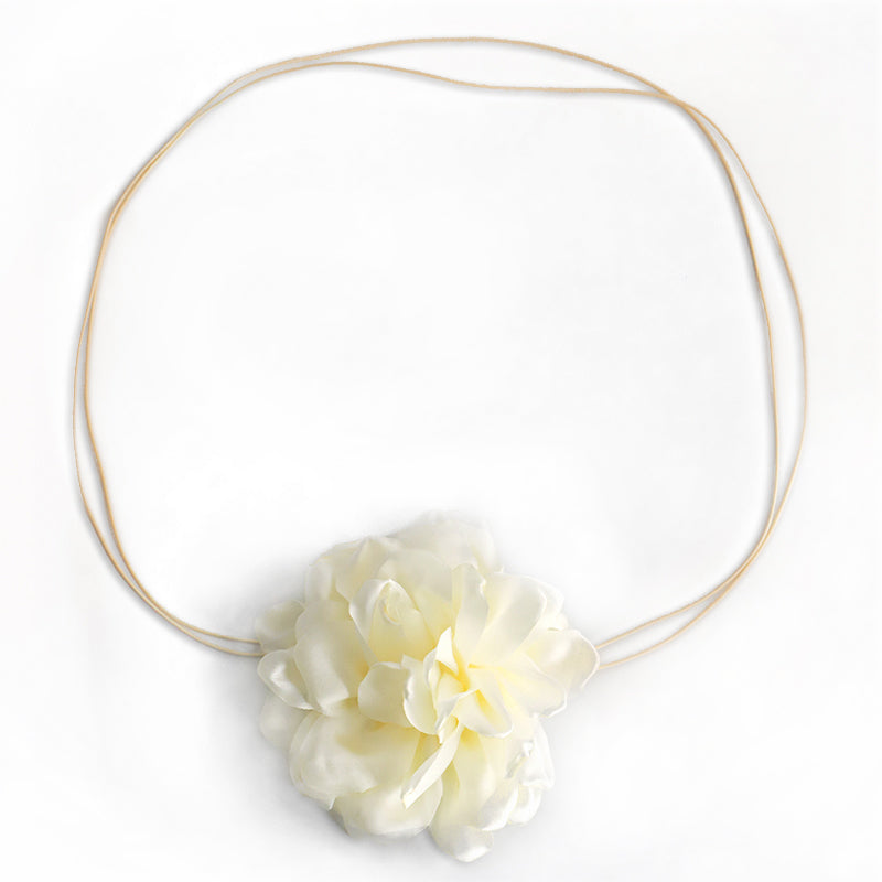 Elegant Flower Synthetic Fibre Patchwork Women's Choker