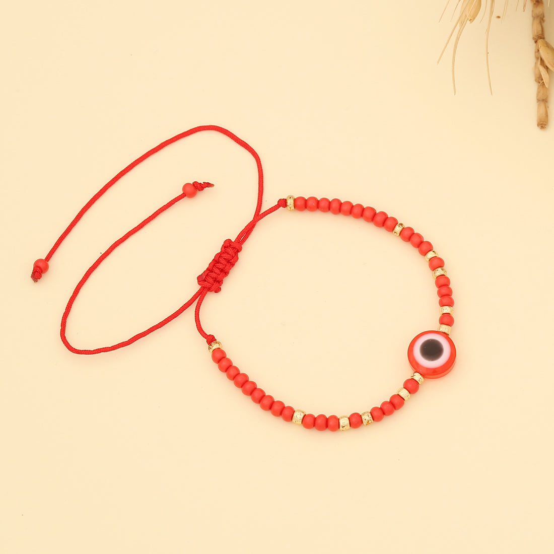 Bohemian Streetwear Eye Seed Bead Rope Wholesale Bracelets