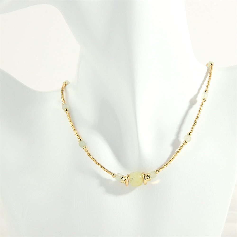Simple Style Round Copper 18k Gold Plated Choker In Bulk