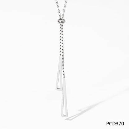 Classic Style Cross Stainless Steel Plating Necklace