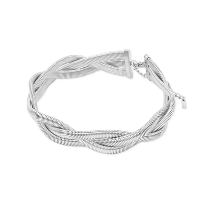 Classic Style Geometric Stainless Steel Choker