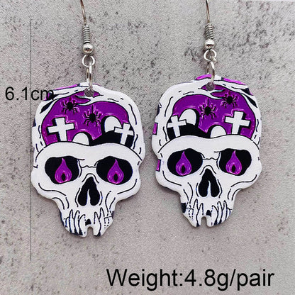 1 Pair Casual Cartoon Character Arylic Drop Earrings