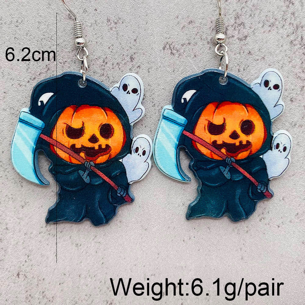 1 Pair Casual Cartoon Character Arylic Drop Earrings