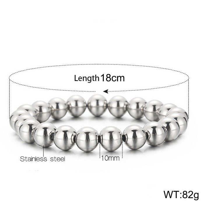 Simple Style Geometric Titanium Steel Bracelets Plating Stainless Steel Bracelets