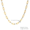 Simple Style Round Stainless Steel Imitation Pearl Polishing Plating Gold Plated Necklace