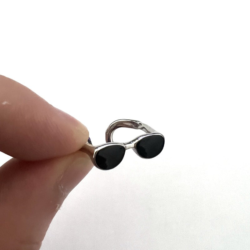 Novelty Glasses Metal Wholesale Open Rings