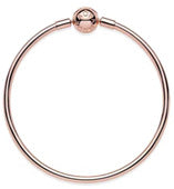 Casual Solid Color Sterling Silver Plating Bangle