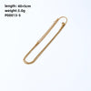 304 Stainless Steel Copper Gold Plated IG Style Simple Style Polishing Plating Letter Charms