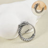 1 Piece Punk Snake Enamel Stainless Steel Earrings