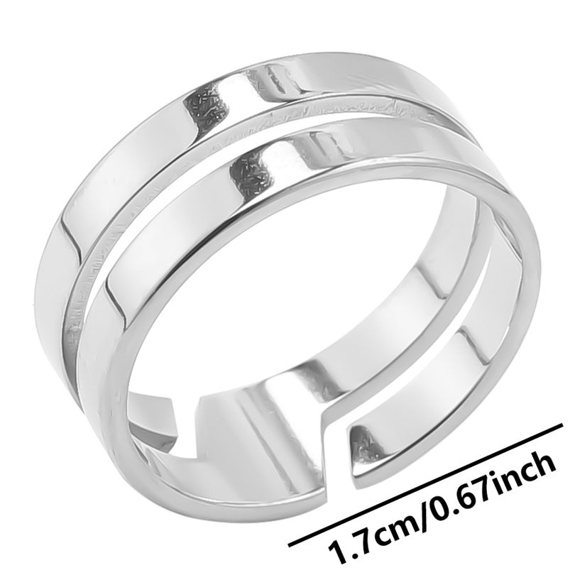 Commute Moon Stainless Steel Polishing Rings