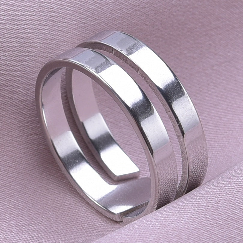 Commute Moon Stainless Steel Polishing Rings