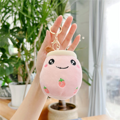 Cute Cartoon Pp Cotton Women'S Bag Pendant Keychain