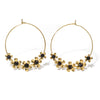 1 Pair Elegant Vintage Style Geometric Plating Stainless Steel 18k Gold Plated Earrings