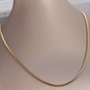 Simple Style Solid Color Stainless Steel Necklace In Bulk