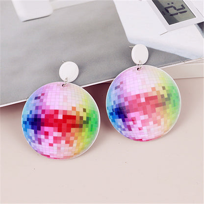 1 Pair Modern Style Cartoon Arylic Drop Earrings