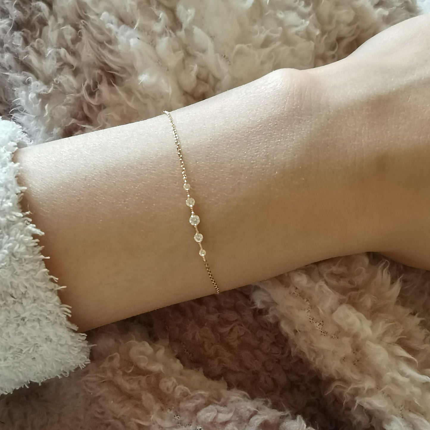 Basic Simple Style Geometric Sterling Silver Bracelets