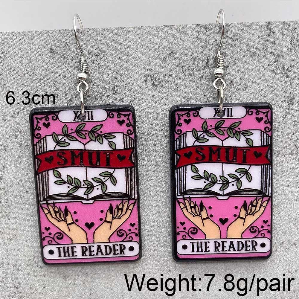 1 Pair Streetwear Halloween Pattern Arylic Drop Earrings