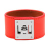 Ins Style Solid Color Pu Leather Alloy Wholesale Bangle