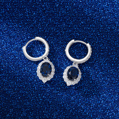 Glam Luxurious Wedding Water Droplets Sterling Silver Polishing Plating Inlay Zircon White Gold Plated Rhodium Plated Silver Plated Women's Rings Earrings Necklace