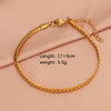 Basic Classic Style Solid Color Stainless Steel Plating Gold Plated Silver Plated Bracelets