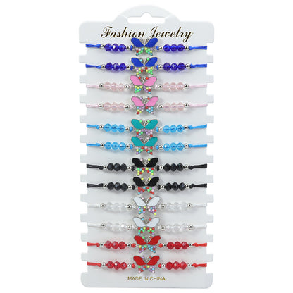 Lady Butterfly Jade Line Women'S Bracelets