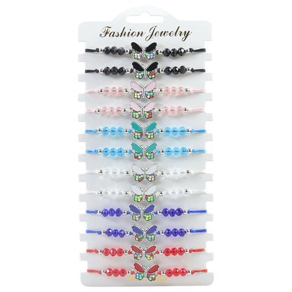 Lady Butterfly Jade Line Women'S Bracelets