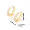 1 Pair Glam Luxurious Shiny Round Oval Solid Color Plating Inlay Copper Zircon White Gold Plated Gold Plated Earrings