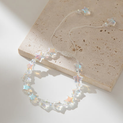Cute Sweet Simple Style Star Artificial Crystal Women's Bracelets