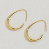 1 Pair Luxurious Solid Color Plating Inlay Copper Zircon 14k Gold Plated Ear Studs