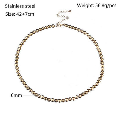 Simple Style Geometric Titanium Steel Bracelets Plating Stainless Steel Bracelets