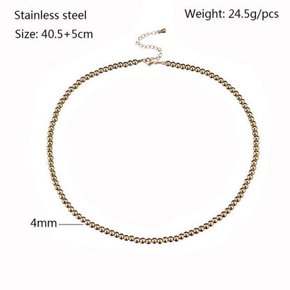 Simple Style Geometric Titanium Steel Bracelets Plating Stainless Steel Bracelets