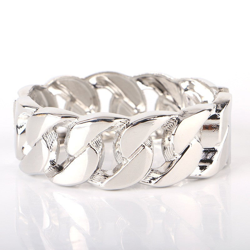 Ig Style Simple Style Solid Color Wings Alloy Metal Inlay Rhinestones Women's Bangle