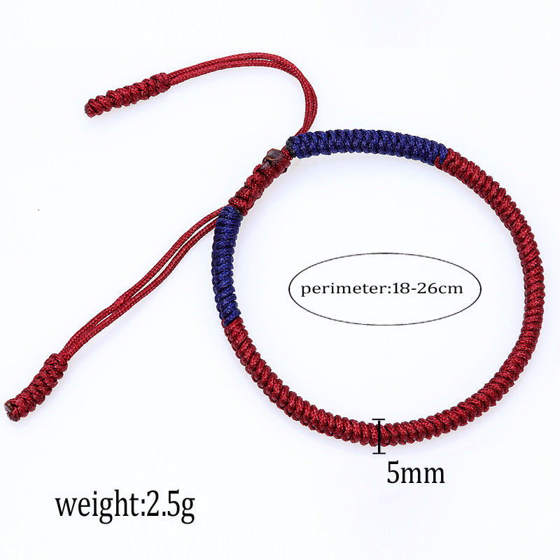 Ethnic Style Heart Shape Rope Women's Bracelets