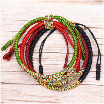 Ethnic Style Heart Shape Rope Women's Bracelets