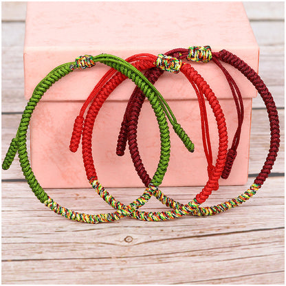 Ethnic Style Heart Shape Rope Women's Bracelets