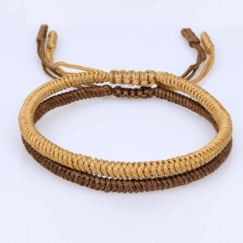 Ethnic Style Heart Shape Rope Women's Bracelets