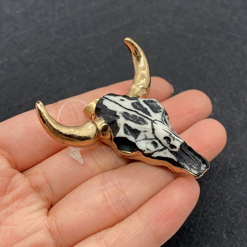 Vintage Style Cattle Arylic Wholesale Jewelry Accessories