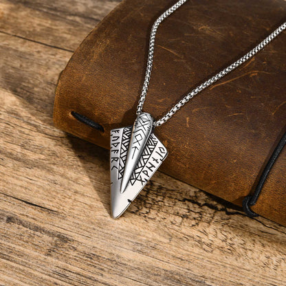 Punk Simple Style Arrow 304 Stainless Steel Men'S Pendant Necklace