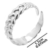 Classic Style Solid Color Stainless Steel Polishing Rings