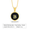 Fashion Letter Stainless Steel Polishing Pendant Necklace