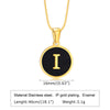 Fashion Letter Stainless Steel Polishing Pendant Necklace