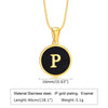 Fashion Letter Stainless Steel Polishing Pendant Necklace