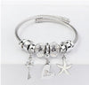 Sweet Star Stainless Steel Plating Bangle