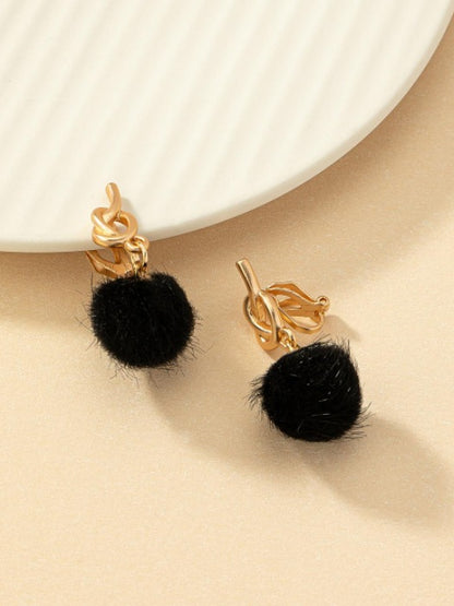 Wholesale Jewelry Modern Style Geometric Alloy Plating Drop Earrings