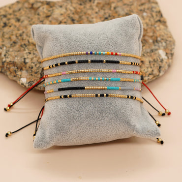 Casual Retro Multicolor Seed Bead Wholesale Bracelets