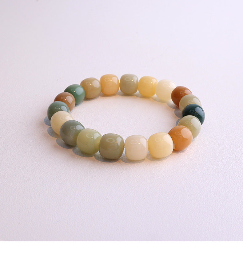 Retro Multicolor Natural Stone Beaded Bracelets