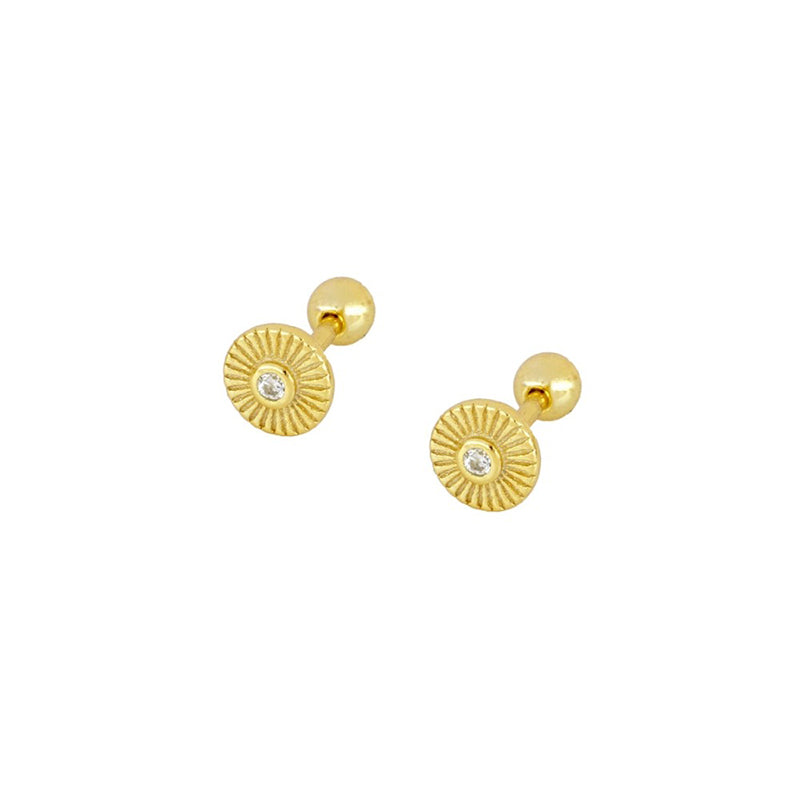 1 Pair Ig Style Classic Style Korean Style Flower Snake Butterfly Plating Inlay Copper Zircon White Gold Plated Gold Plated Ear Studs