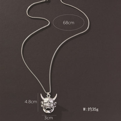 Hip-hop Ghost Stainless Steel Alloy Plating Unisex Pendant Necklace