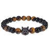 Streetwear Geometric Natural Stone Tiger Eye Men'S Bracelets